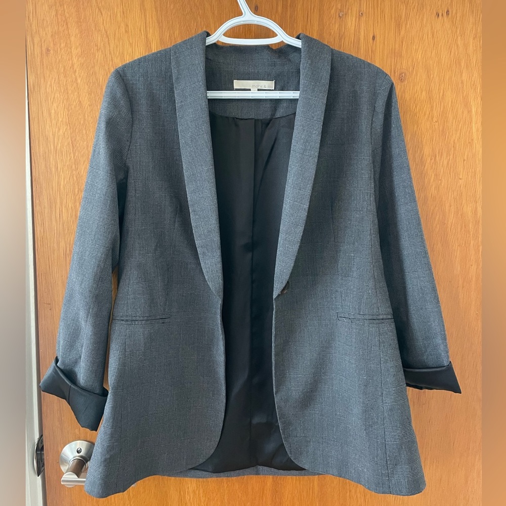 Gray Women's Blazer